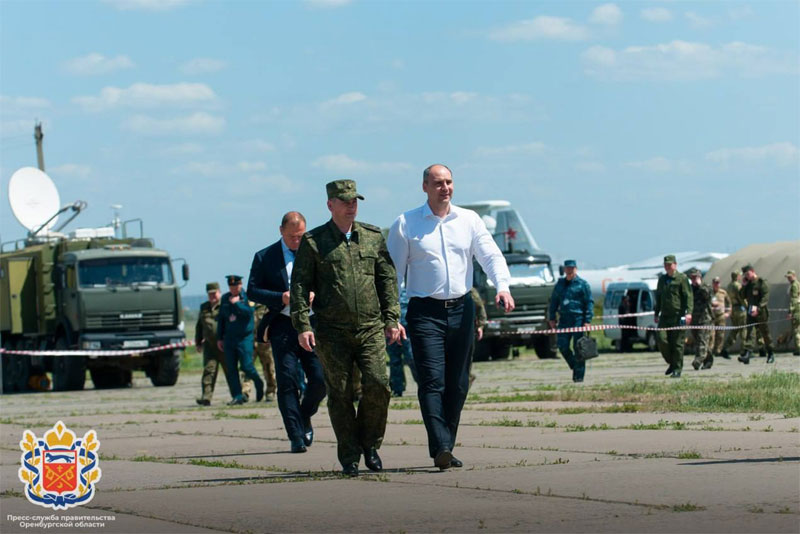 Губернатор Оренбургской области Денис Паслер посетил командно-штабные учения «Арсенал-Оренбург-2024»